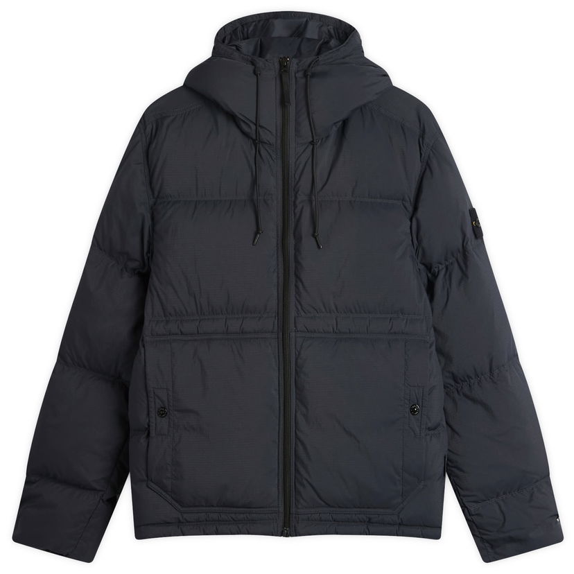 Puffer jakke Stone Island Ripstop Cordura Down Jacket, Size Large Mørkeblå | K2S154100019-V0020