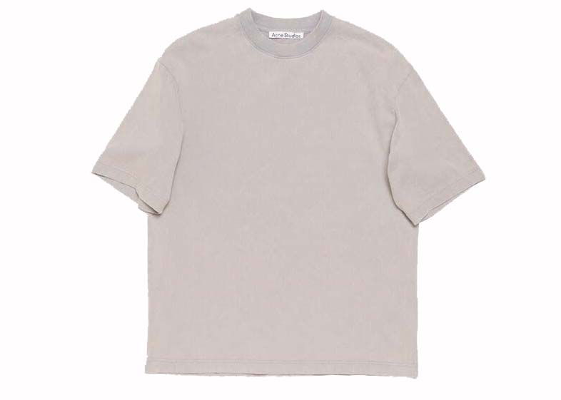 T-shirt Acne Studios Relaxed Crew Neck T-Shirt Dusty Purple Lilla | CL0218-ADF