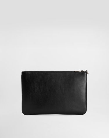 Rygsække og tasker Dolce & Gabbana Dolce & Gabbana Calfskin Wrist Pouch Sort | BP3294AV95680999, 3