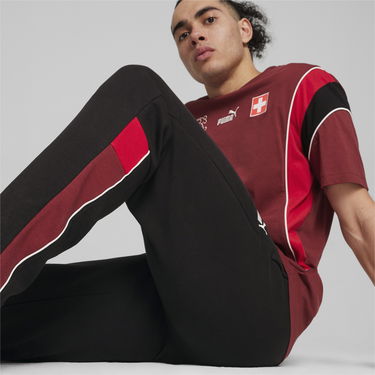 Joggingbukser Puma Switzerland FtblArchive Men's Track Pants Sort | 774244_14, 3