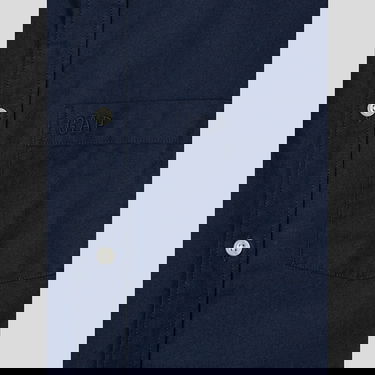 Skjorte GAP Shirt Standard Logo Oxford Shirt Tapestry Navy XS Sort | 887258-01, 4