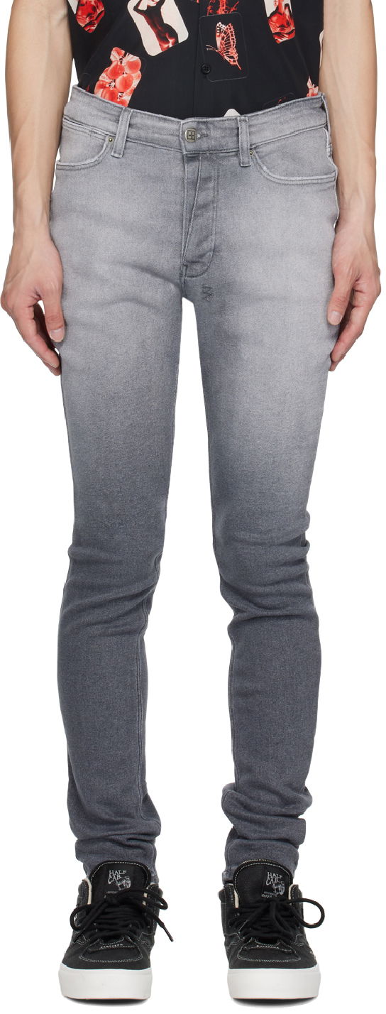 Jeans Ksubi Van Winkle Gradient Skinny Jeans Grå | MPF23DJ010