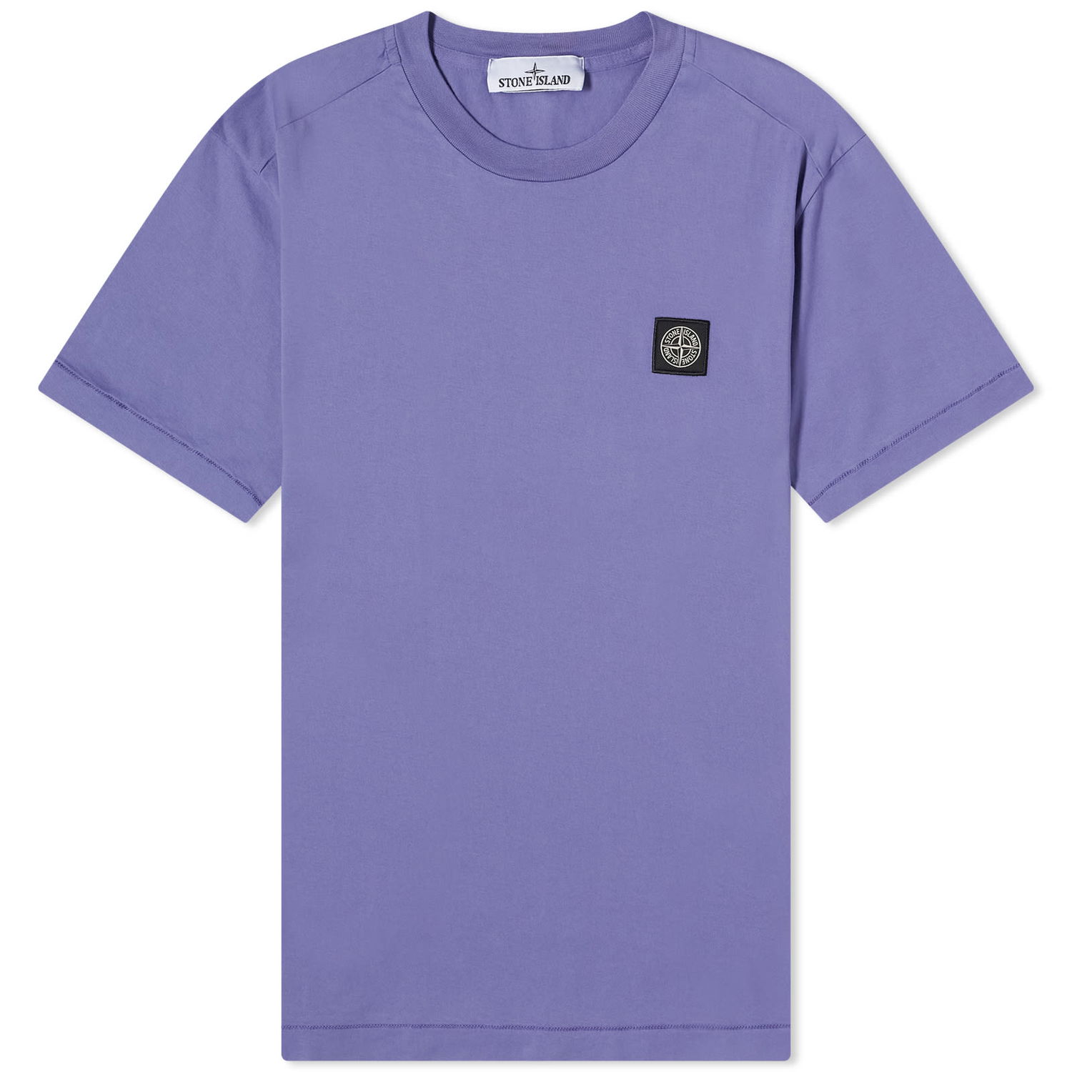 T-shirt Stone Island Patch T-Shirt Lilla | 801524113-V0047, 0