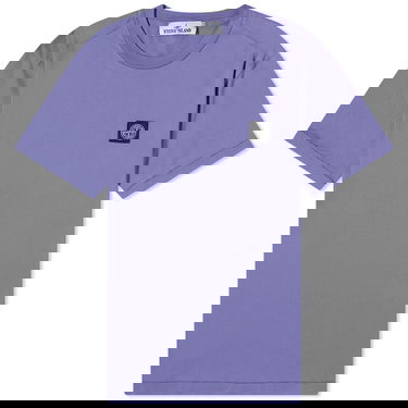 T-shirt Stone Island Patch T-Shirt Lilla | 801524113-V0047, 0