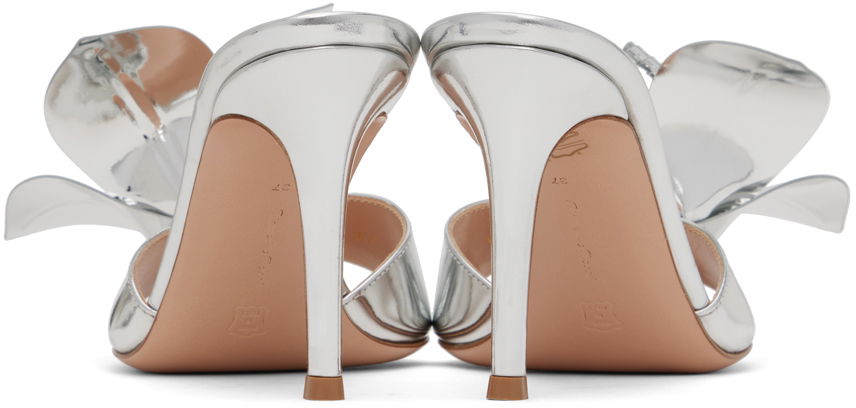 Sneakers og sko Gianvito Rossi Flower Heeled Sandals Metalisk | G15360.85RIC.MET, 1