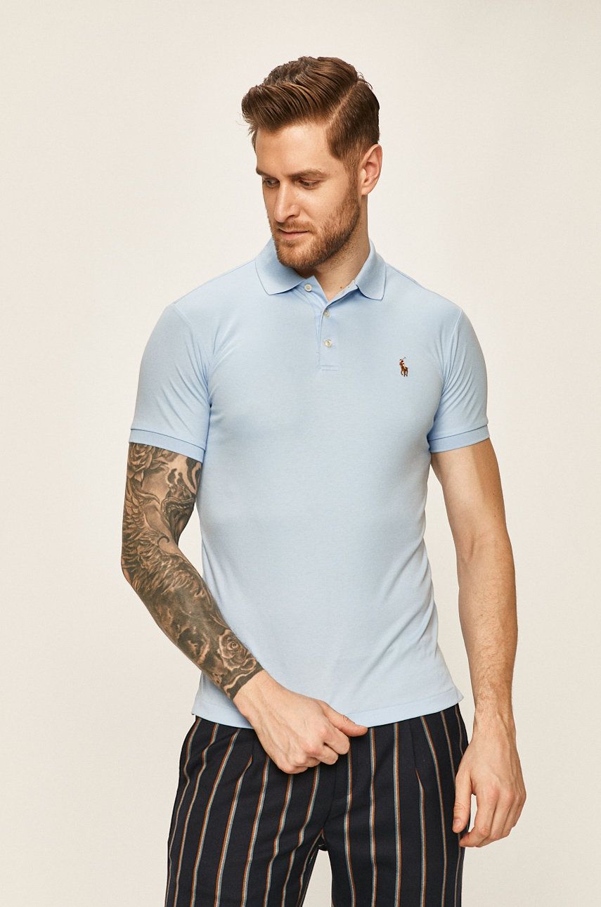 Polo skjorte Polo by Ralph Lauren Polo Shirt Blå | 710685514004, 0