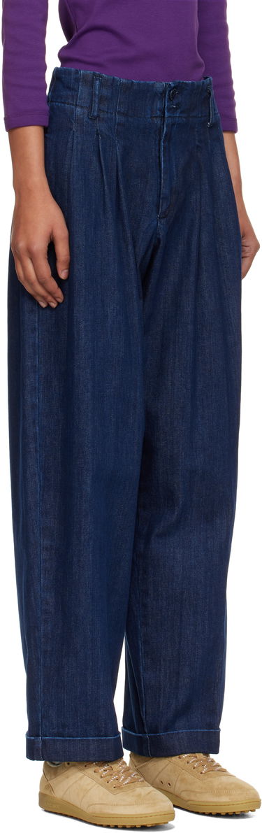Jeans YMC YMC Keaton Denim Trousers Blå | Q4AZF, 4
