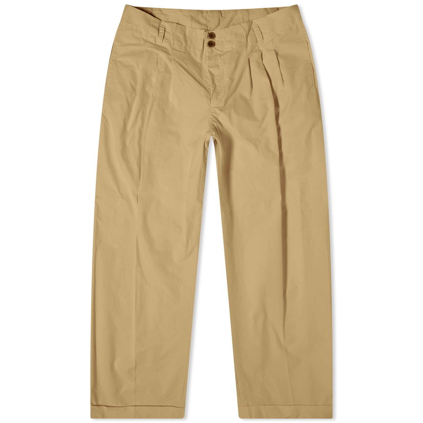 Bukser YMC Keaton Trousers Beige | Q4AZG-20
