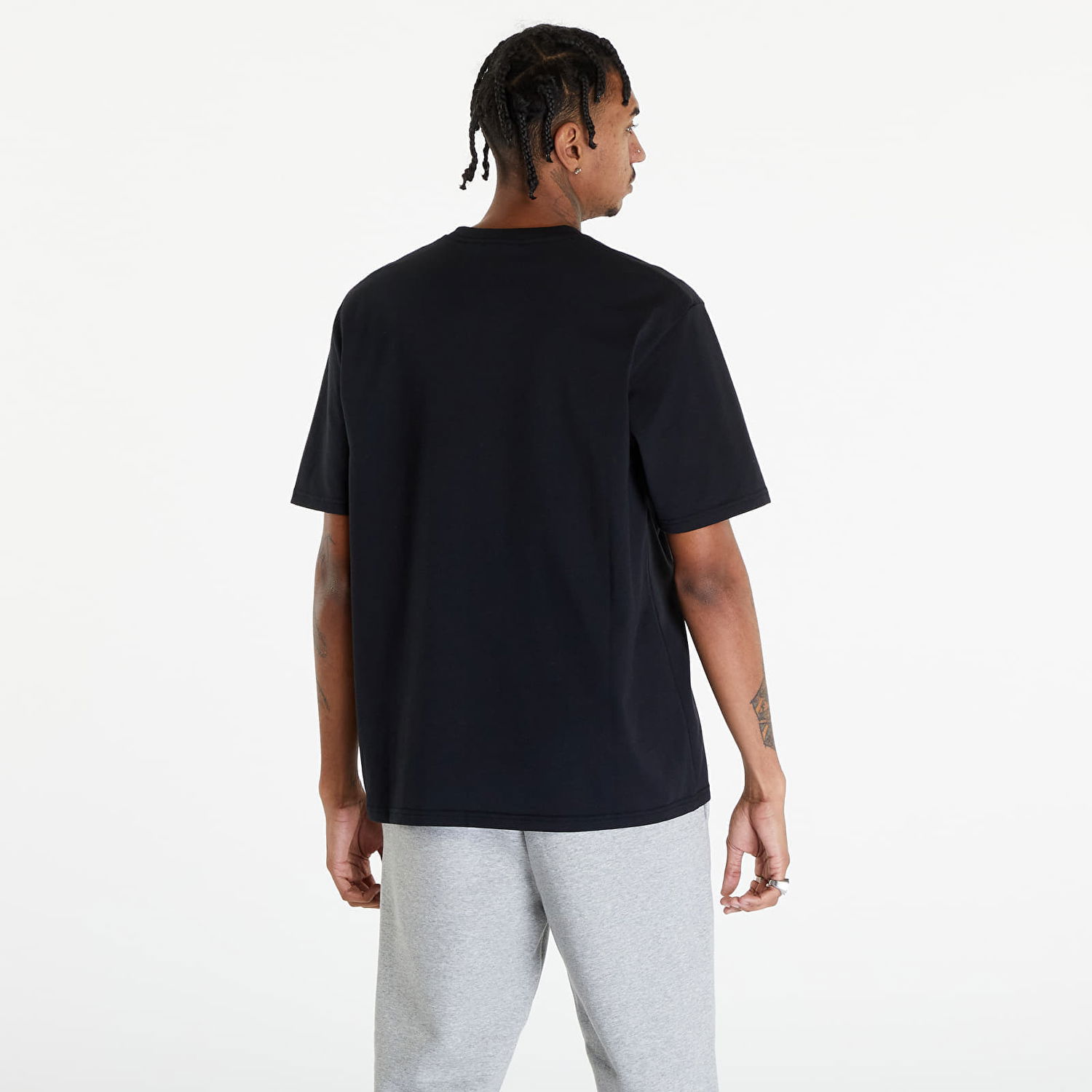 T-shirt GRAMICCI One Point Logo Tee UNISEX Black Sort | G4SU-T096 BLACK, 1