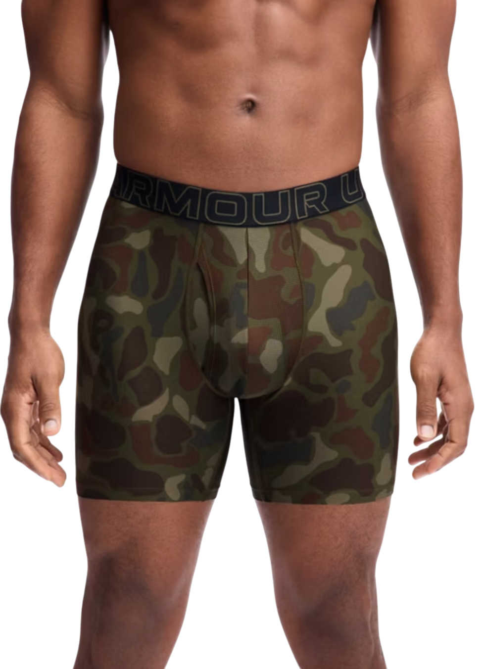 Boksere Under Armour Under Armour Print 6in Boxer Shorts (3-Pack) Grøn | 1383879-392, 0