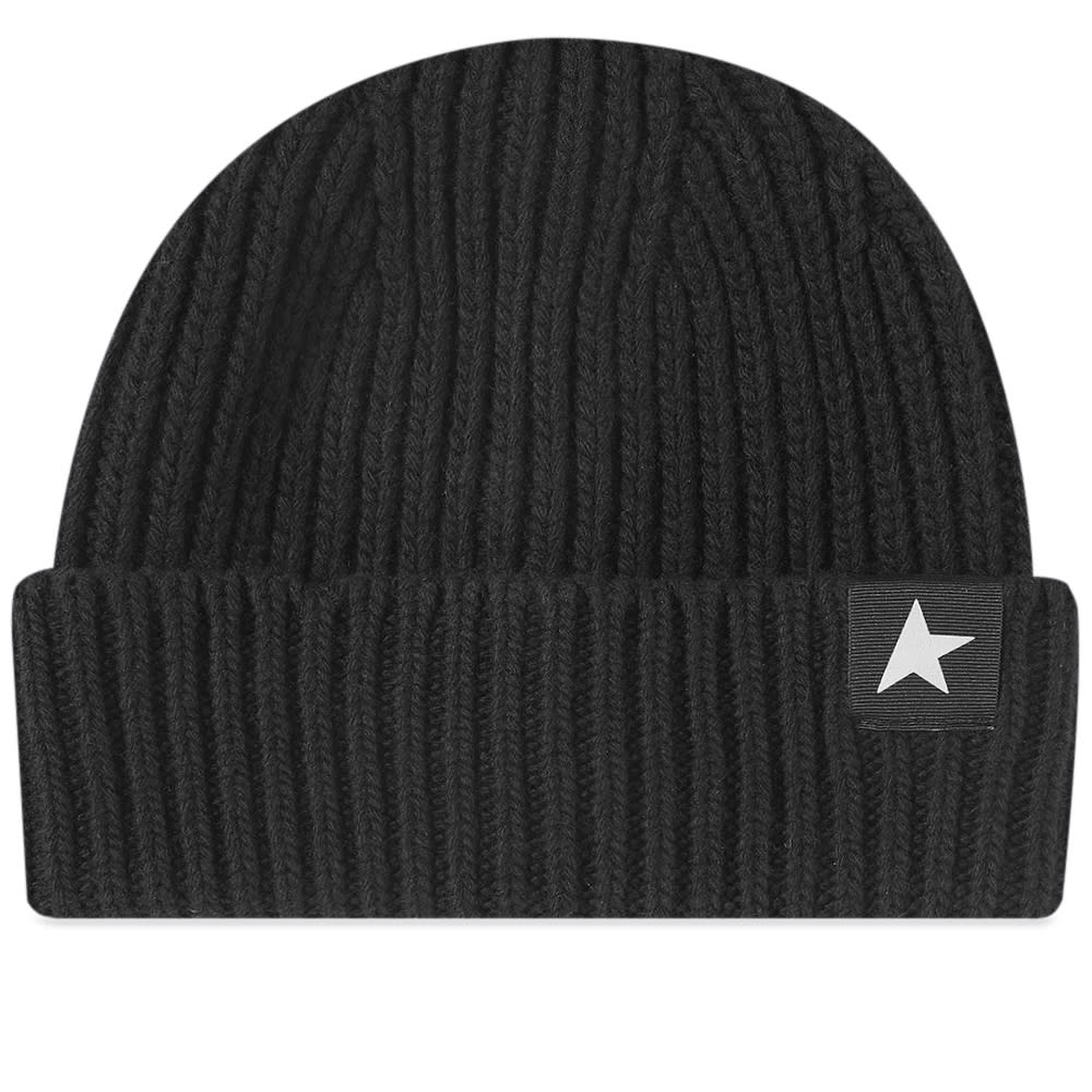 Beanie Golden Goose Star Damien Beanie Sort | GUP01035-P000601-90100, 0