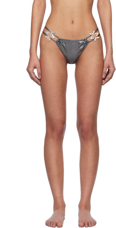 Badetøj MISBHV MISBHV Hollywood Bikini Bottom Grå | 250W603, 0