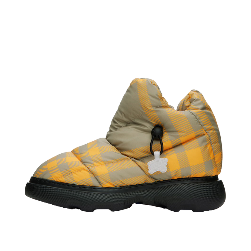 Sneakers og sko Burberry Check Pillow Boots "Orange Taupe" Orange | 8074743
