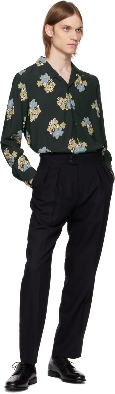 Skjorte Paul Smith Paul Smith Floral Print Shirt Grøn | M1R-387Z-P02578-49, 3