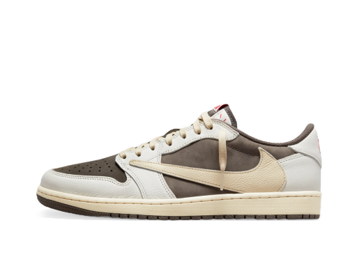 Limited Edition Jordan Travis Scott x Air Jordan 1 Low OG "Reverse Mocha" Beige | DM7866-162