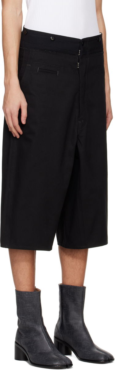 Shorts Maison Margiela Maison Margiela Spliced Cotton Shorts Sort | S50MU0079 M35206, 1