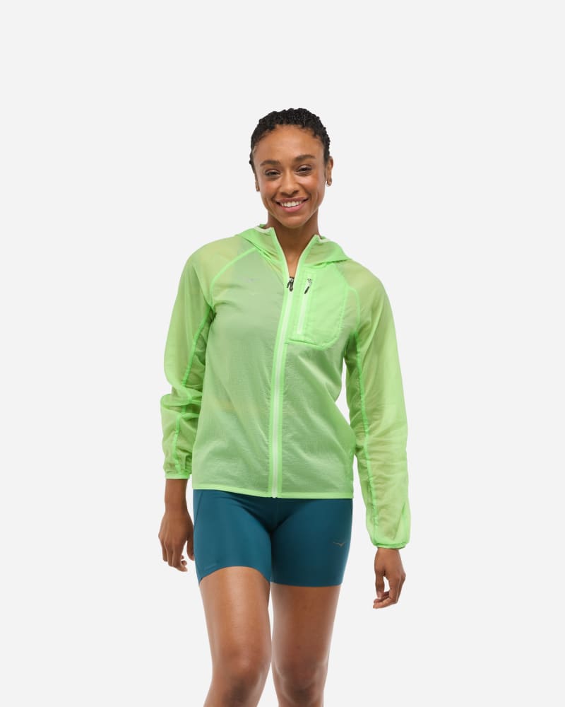 Vindjakke Hoka One One Skyflow Lightweight Running Jacket Grøn | 1141671-TRTP