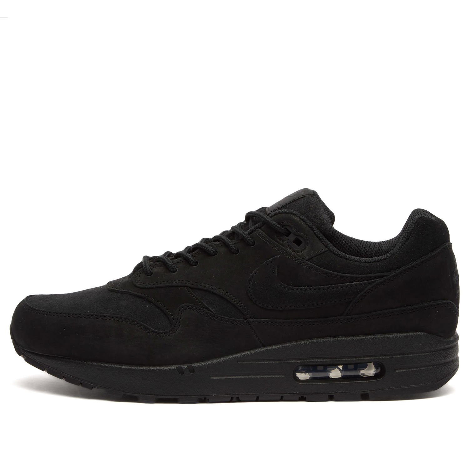 Sneakers og sko Nike Air Max 1 PRM Nubuck Sort | HV8065-001, 1