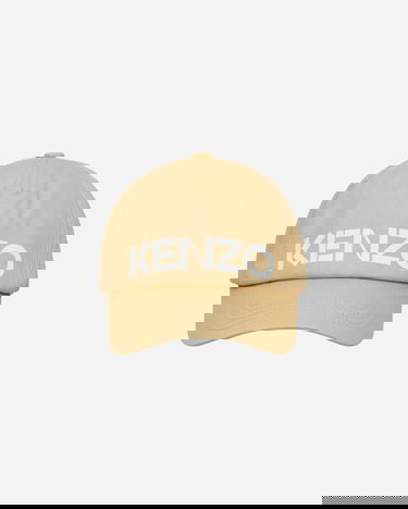 Kasket KENZO Logo Baseball Hat Beige | FD65AC101F31 11, 2