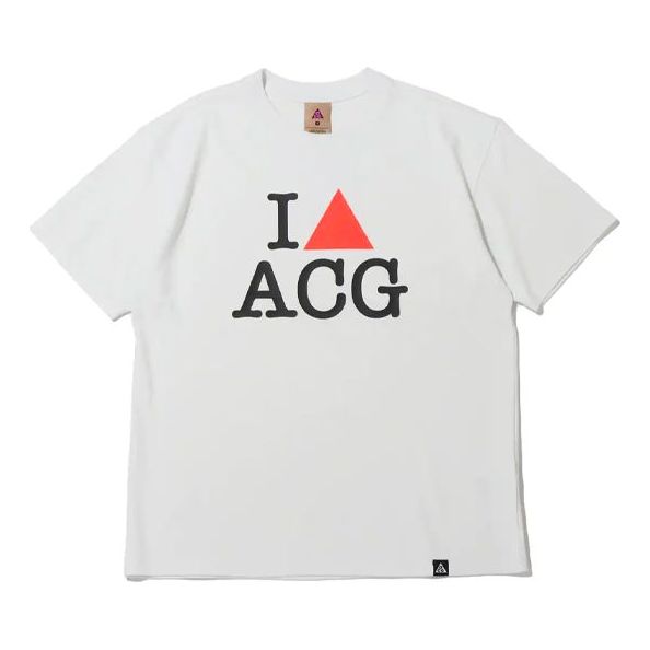 T-shirt Nike ACG ACG I ACG T-Shirt Hvid | DC5346-121