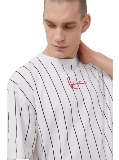 T-shirt Karl Kani Cotton Tee Hvid | KKMQ32041WHT
