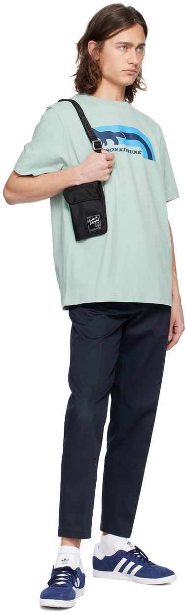 Tegnebog MAISON KITSUNÉ Maison Kitsuné 'The Traveller' Neck Pouch Sort | MM05362WQ1001P199, 3