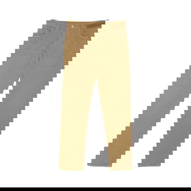 Bukser Palm Angels Logo Regular 5 Pocket Pant Beige | PMYA012F21DEN0016161, 1