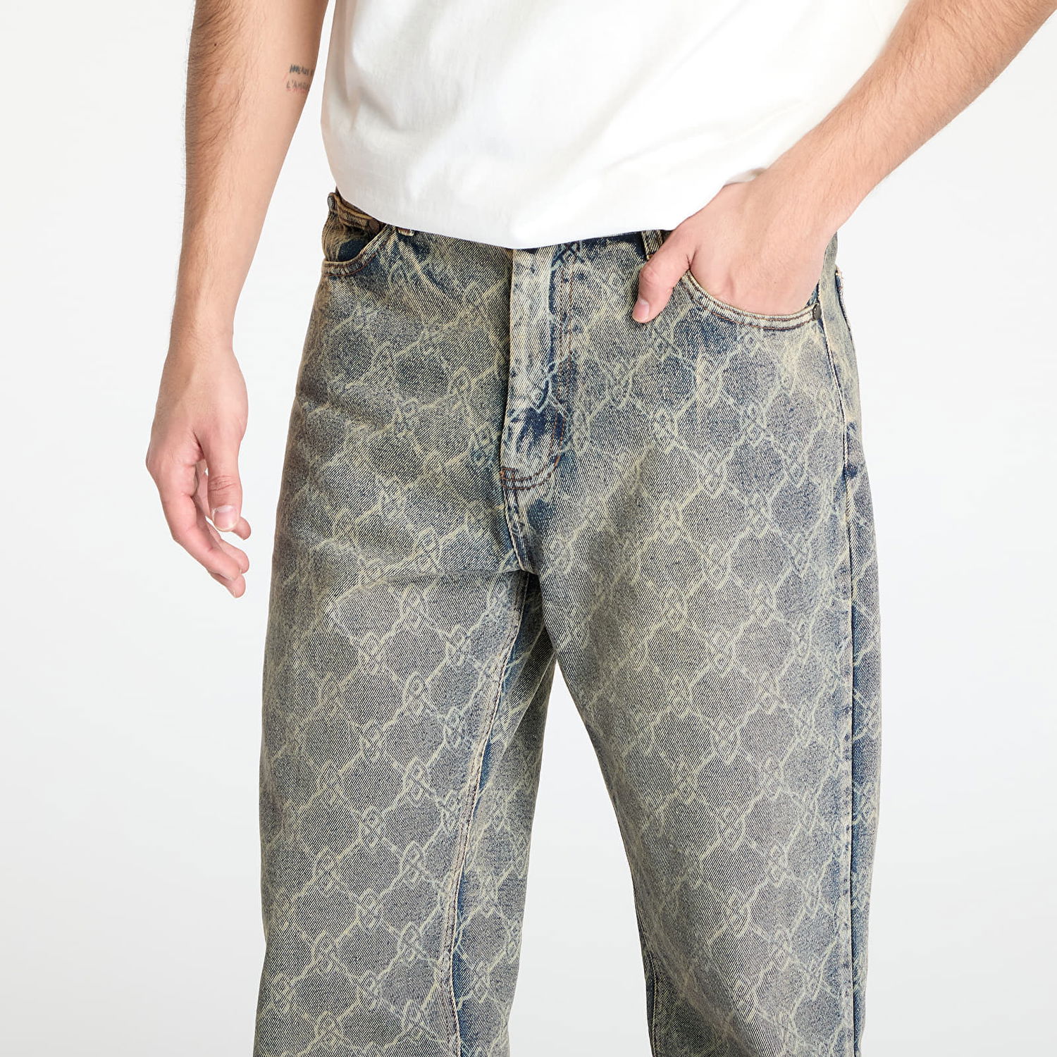 Jeans DAILY PAPER Daily Paper Shield Laser Washed Jeans Blå | 2511155, 1