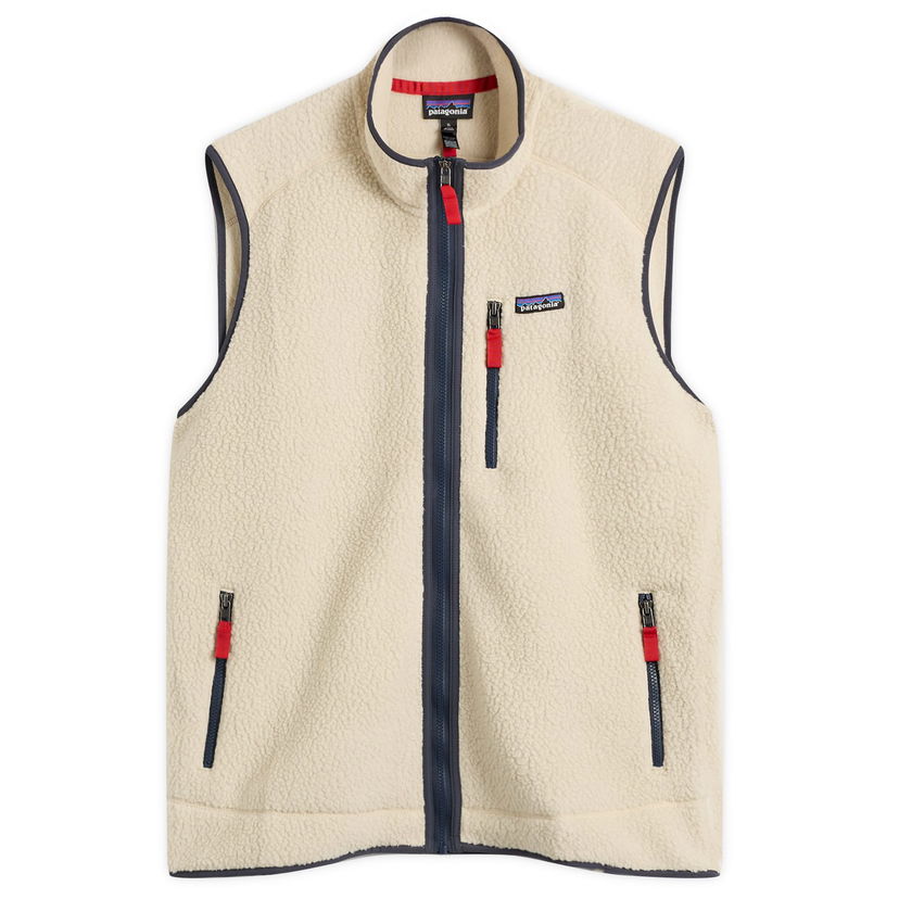 Vest Patagonia Men's Retro Pile Vest Size X-Large Beige | 22821-PNSM