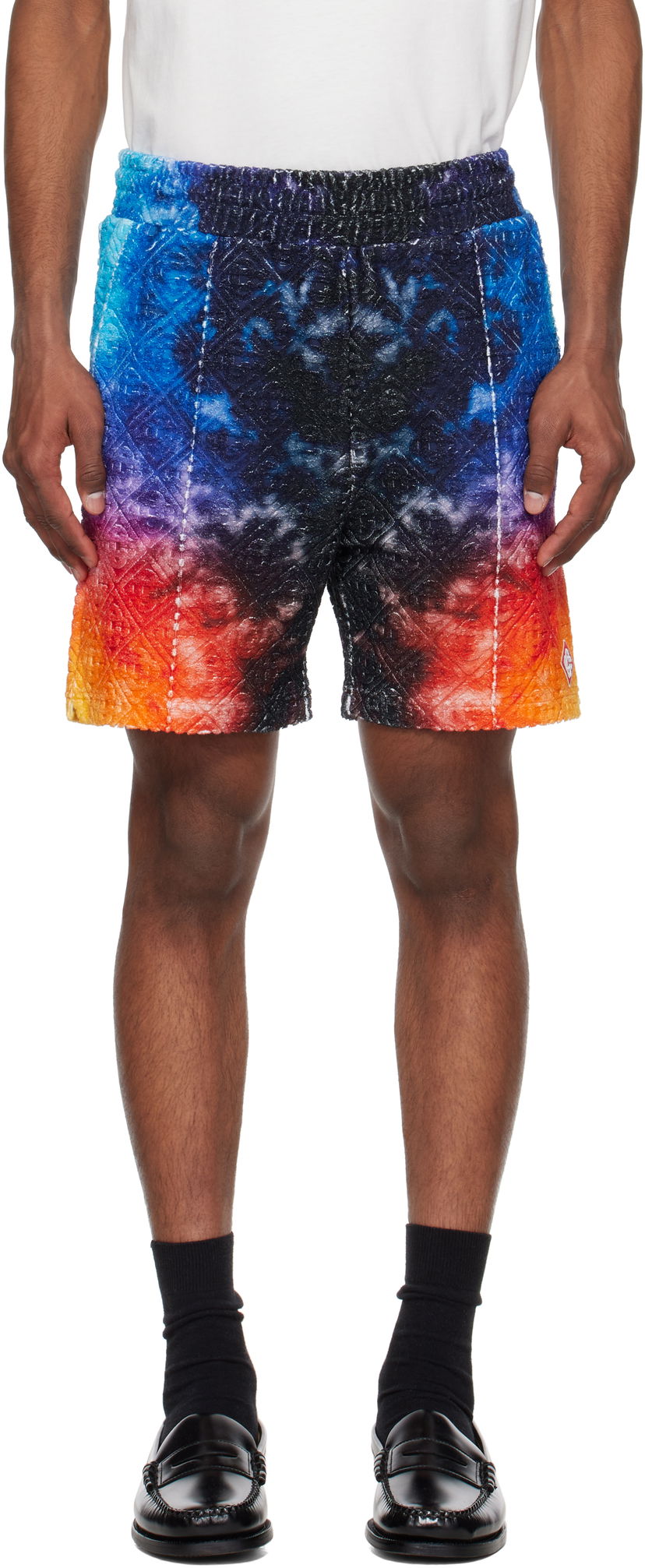 Shorts Casablanca Casablanca Gradient Towelling Shorts Flerfarvet | MS25-JTR-251-01