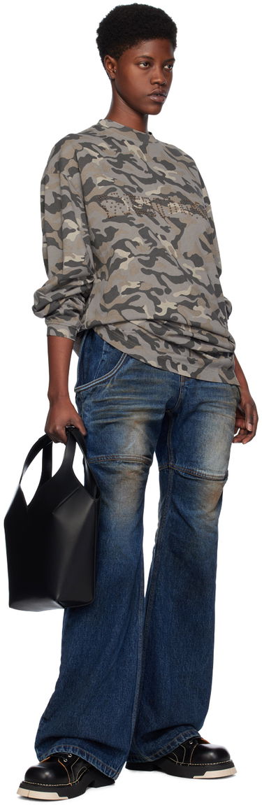 Jeans We11done Wire Relaxed Fit Jeans Blå | WD-DP0-24-328-W-NV, 3