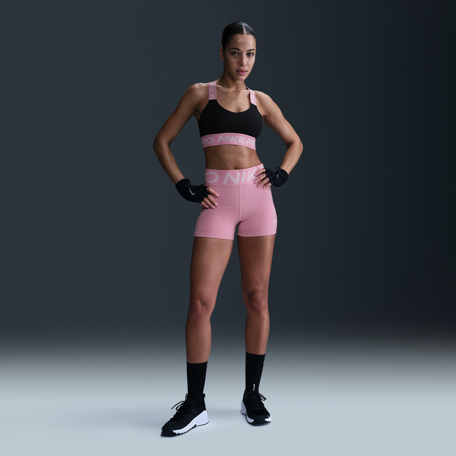 Shorts Nike Pro Sculpt High-Waisted 3" Training Shorts Lyserød | FV7033-699, 0