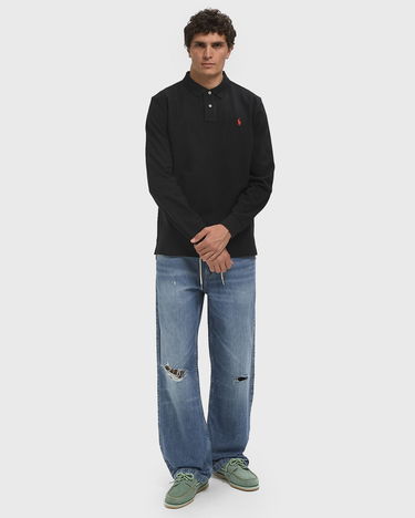 Polo skjorte Polo by Ralph Lauren Polo Ralph Lauren Long Sleeve Polo Shirt Sort | 710680790045, 2