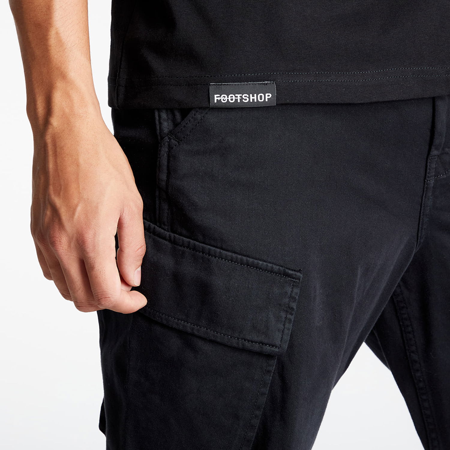 T-shirt Footshop FTSHP Logo Sort | FTSHP_116, 1
