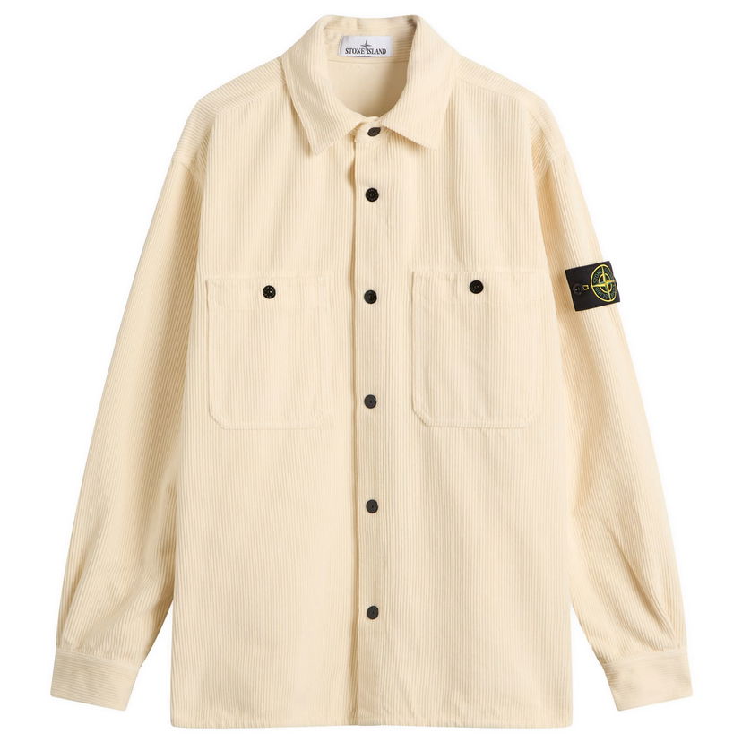 Jakke Stone Island Corduroy Overshirt Beige | K2S151200012-V0093
