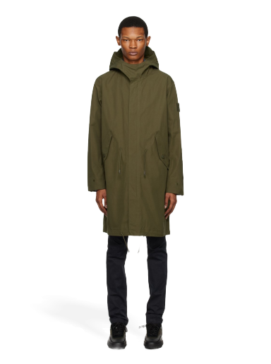 Frakker Stone Island Ghost Piece Coat Grøn | 7815704F1