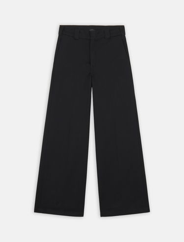 Bukser Dickies Wide Leg Work Trousers Sort | 0A4YSE, 0