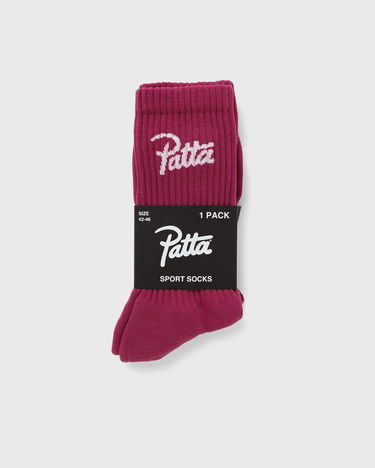 Sokker Patta Script Logo Sport Socks Bourgogne | POC-SS24-2020-396-0248-098, 0