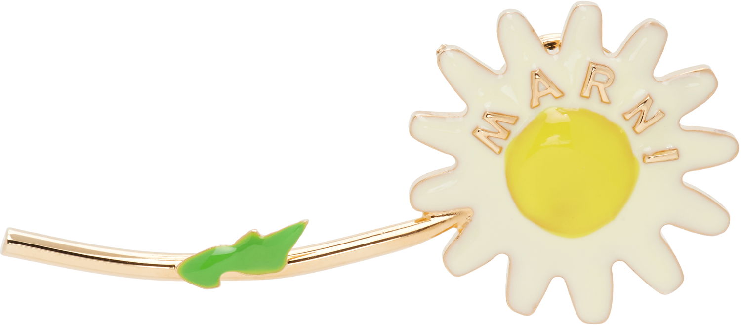 Stift Marni Marni Flower Brooch Flerfarvet | SPMV0126A0 P7279, 0