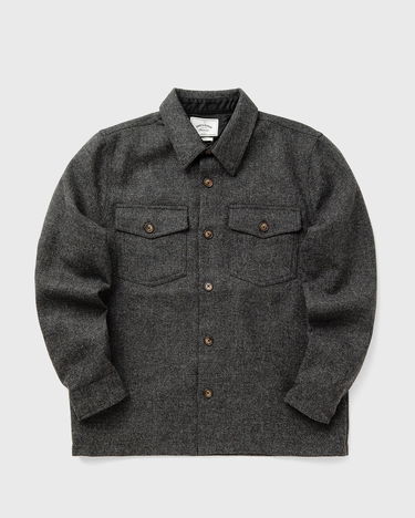 Skjorte Portuguese Flannel Wool Field Overshirt Mørkeblå | AW25.082.NAVY, 3