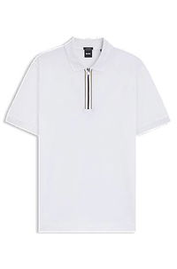 Polo Shirt with Zip Placket
