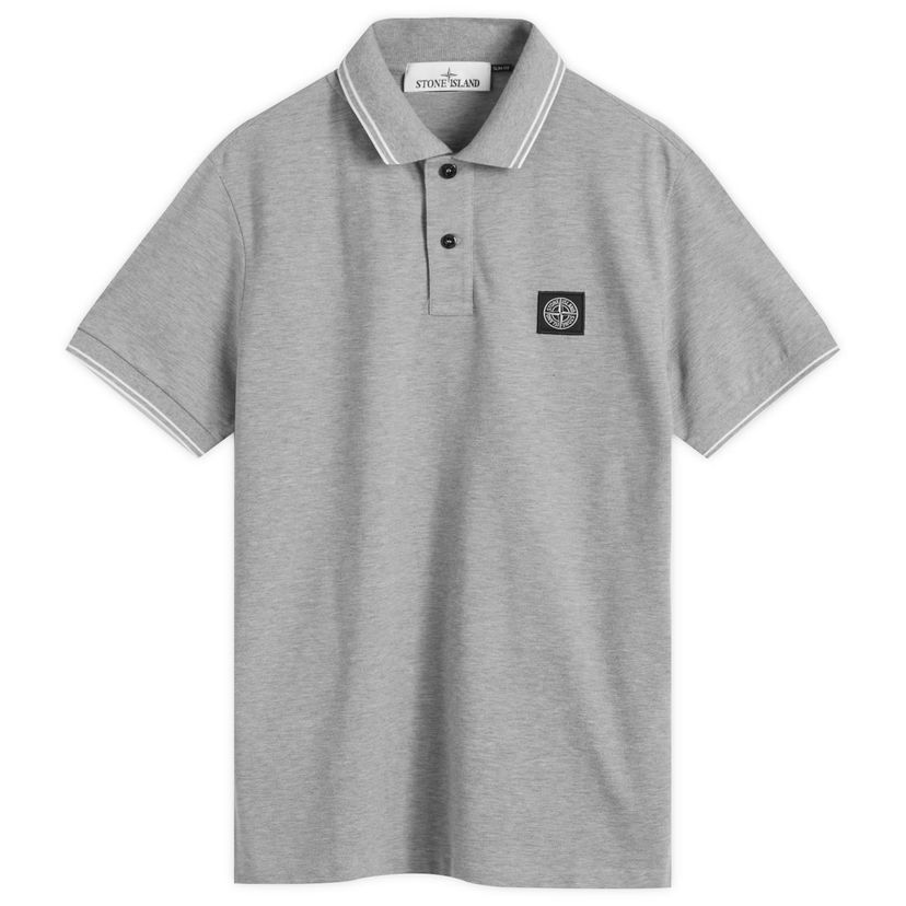 Polo skjorte Stone Island Patch Polo Shirt Grå | 81152SC18-A0M64