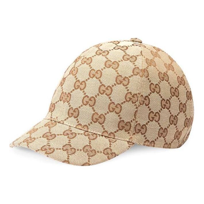 Kasket Gucci Gucci GG Canvas Baseball Cap Beige | 481774-3HC65-2140