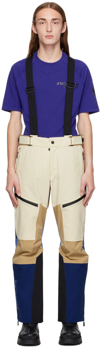 Bukser Moncler Grenoble Paneled Ski Pants Beige | I20972G00004M1815, 0