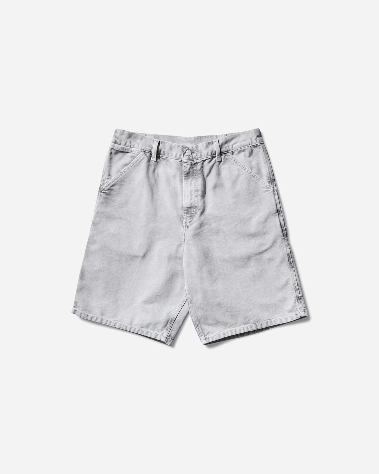 Shorts Carhartt WIP Single Knee Shorts Grå | I035558 895F, 1