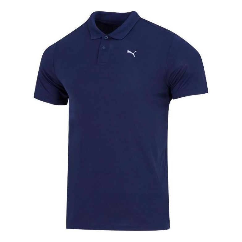 Polo skjorte Puma Performance Polo Shirt Mørkeblå | 521772-06