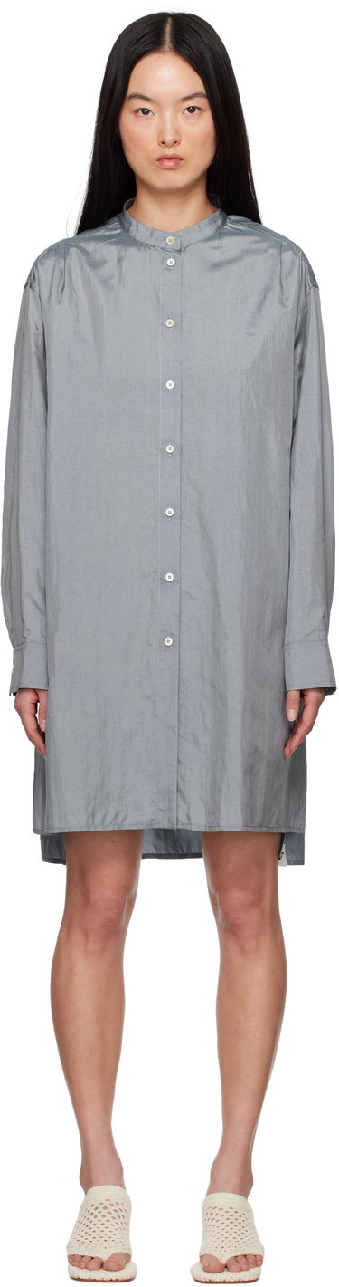 Kjole Jil Sander Jil Sander Band Collar Minidress Grå | J40DL0159_J70003, 0