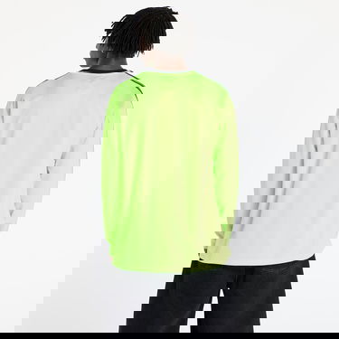 T-shirt adidas Performance Adicolor Jacquard Long Sleeve Tee Grøn | JW5964, 2