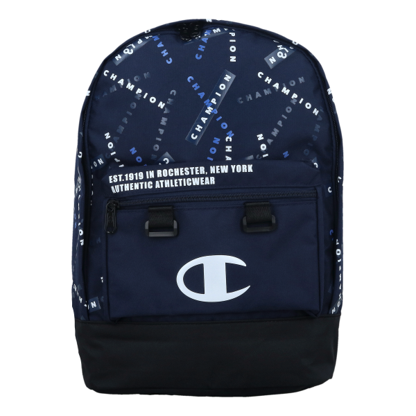 Rygsæk Champion Allover Script Logo Backpack Mørkeblå | CHE243B100-02, 0