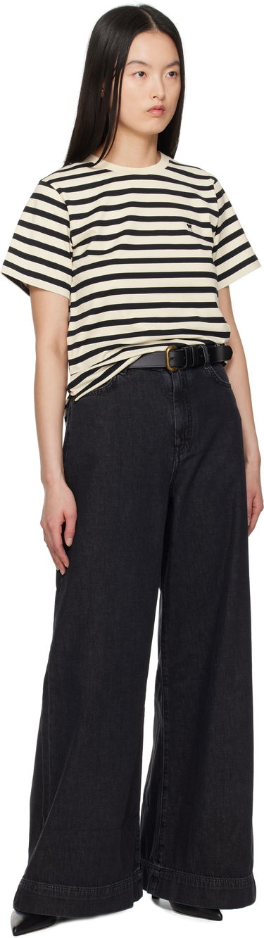 T-shirt Max Mara Weekend Max Mara Striped T-Shirt Beige | 2515971031600, 3